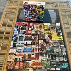 New York in Color 500 Piece Jigsaw Puzzle by Galison EUC